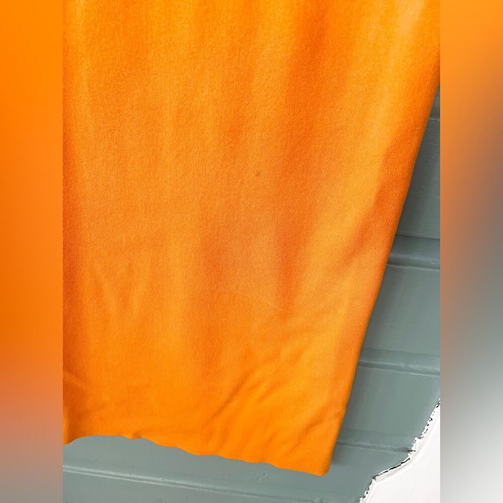 ALC Marc knit midi dress sleeveless orange vacation tropical bright revolve S - Picture 6 of 10